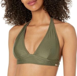 DKNY Triangle Halter Bikini Top